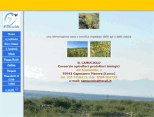 Tablet Screenshot of ilcamuciolo.com